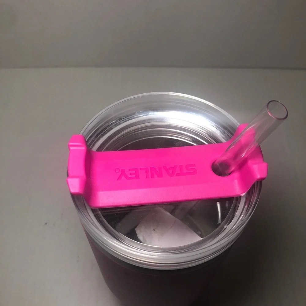 Stanley 30oz Stainless Steel Adventure Quencher Travel Tumbler Ravishing Pink - Picture 6 of 9